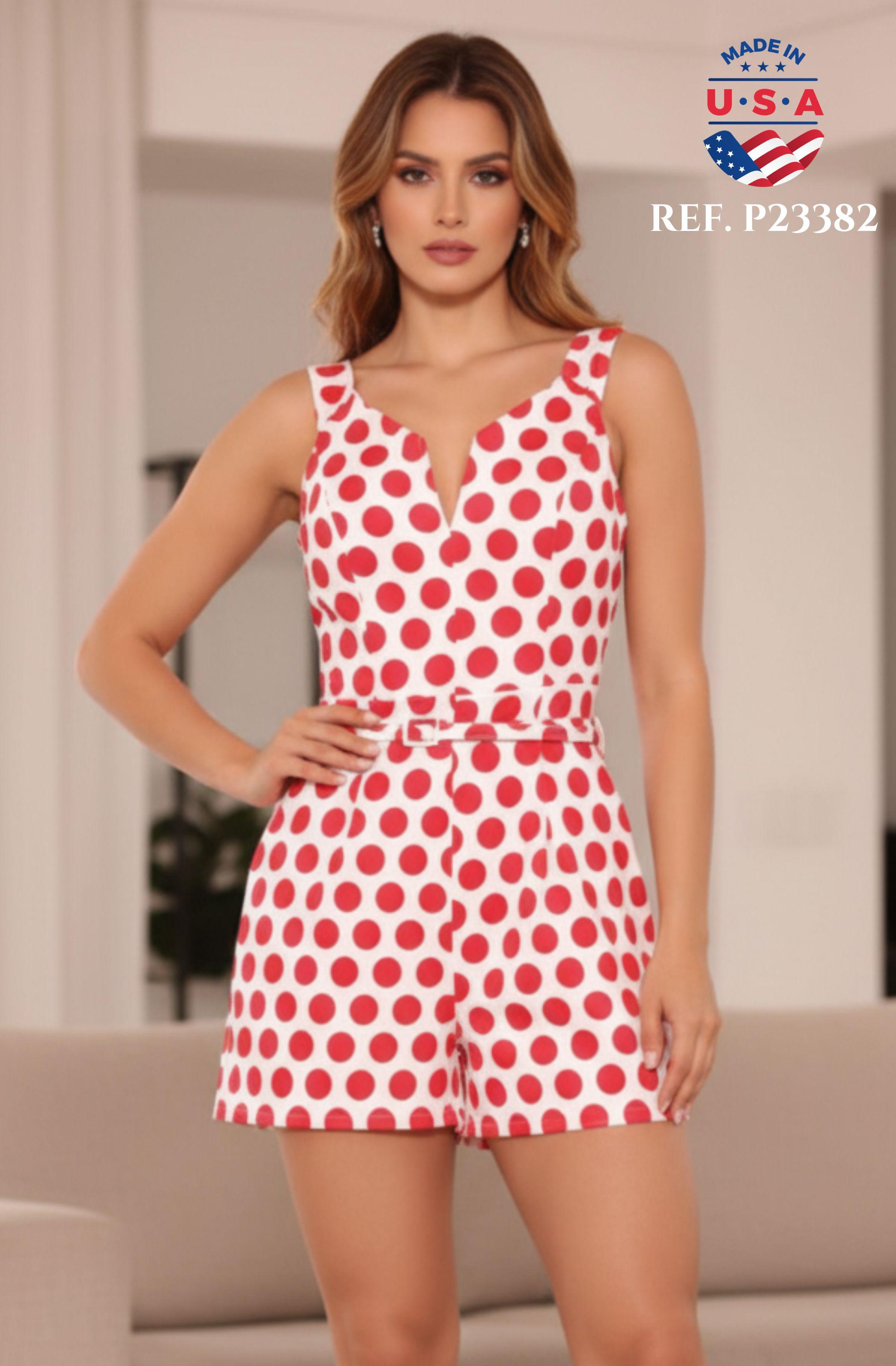 Enterizo Short Americano De Fiesta